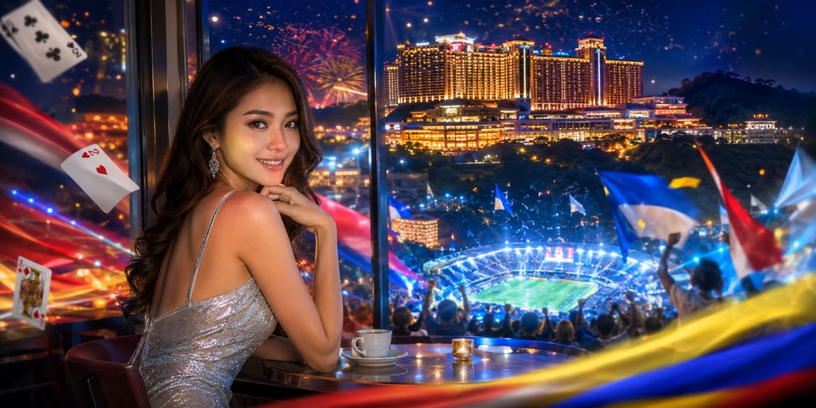 Pemain meja kasino Genting Highlands menikmati permainan kad bergaya Melayu di e410