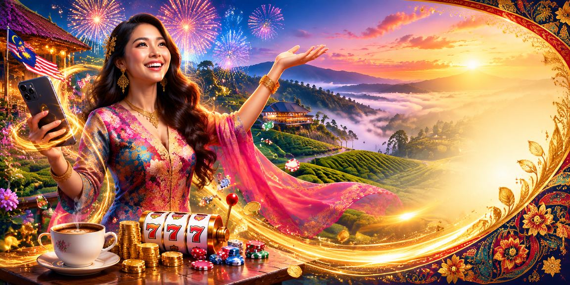 Pemain baharu e410 Malaysia mendaftar dan mendapat bonus pertama dengan tema batik
